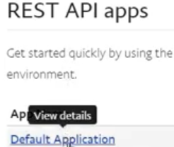 Click 'Default Application'